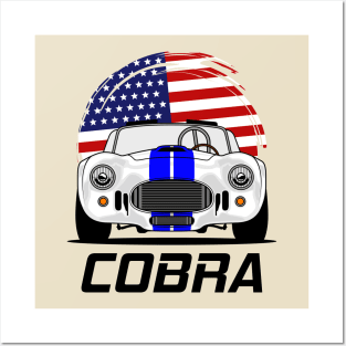 Shelby Cobra Posters and Art